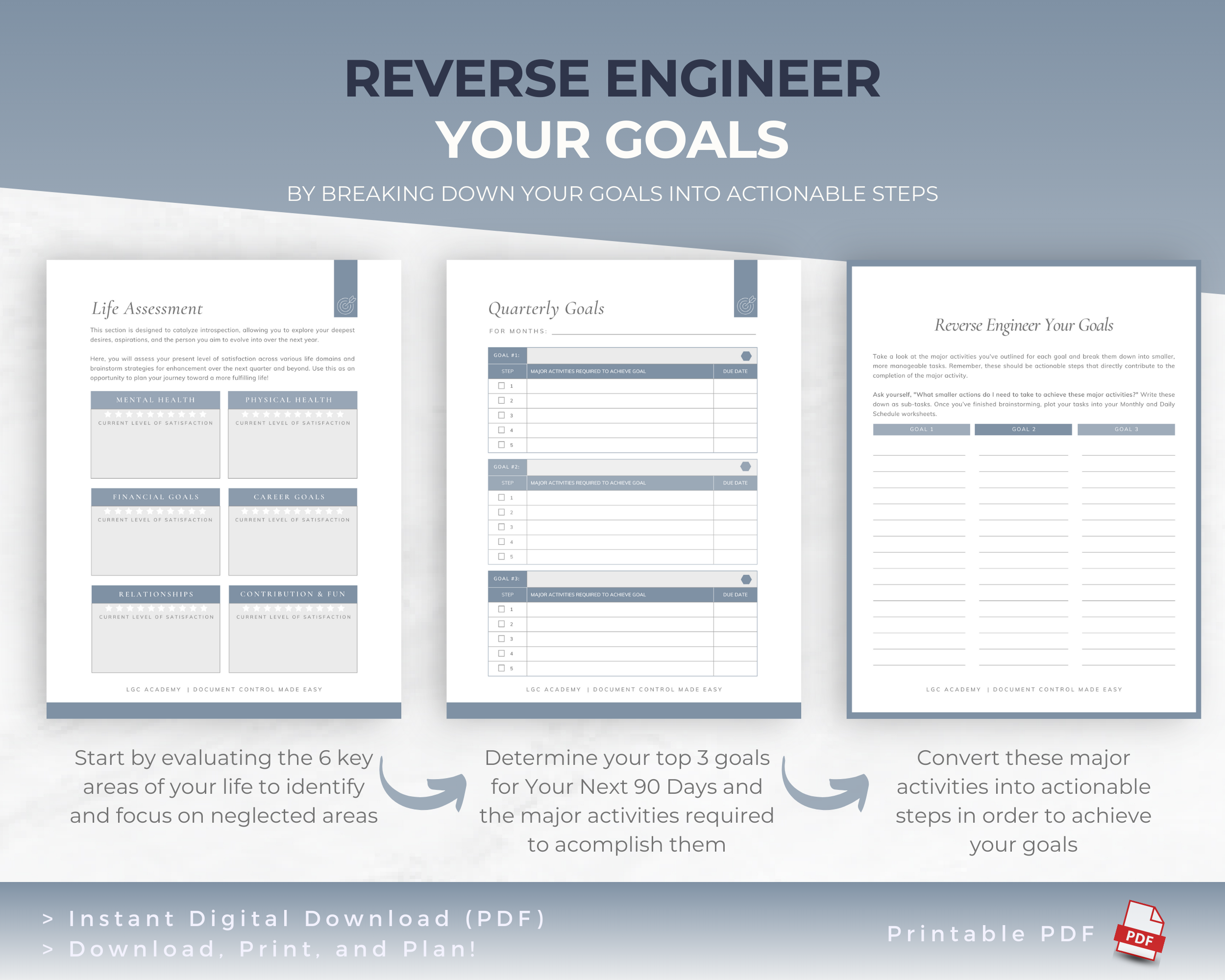 Goal Planning Worksheets